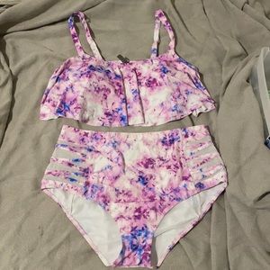 Brand new! Torrid Tie dye bikini